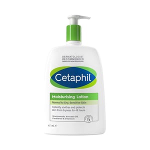 Cetaphil Moisturizing Lotion For Normal To Dry Sensitive Skin 473ml •