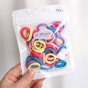 Candy Color Girls Hair Rubber Band - 50pcs (240017)
