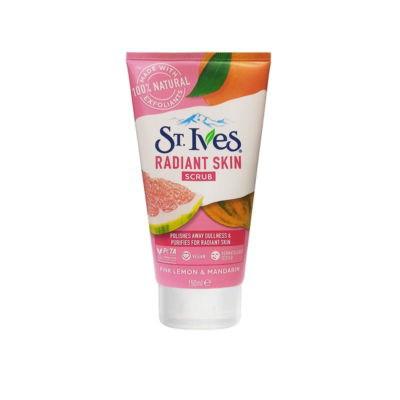 St. Ives Radiant Skin Pink Lemon & Mandarin Orange Scrub 150ml