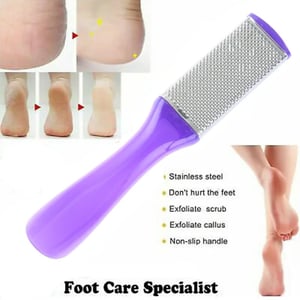 Stainless Steel Foot Scrubber - Bright Green