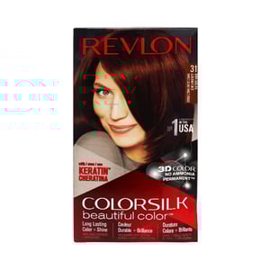 Revlon Colorsilk Beautiful 3D Hair Color - 31 Dark Auburn  •