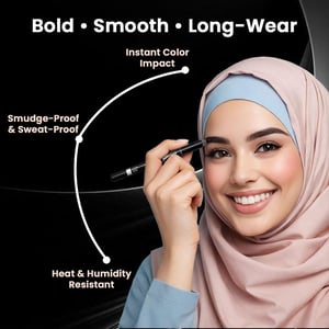 Rimmel London Scandal'Eyes Waterproof Kohl Kajal 1.3g - 001 Black