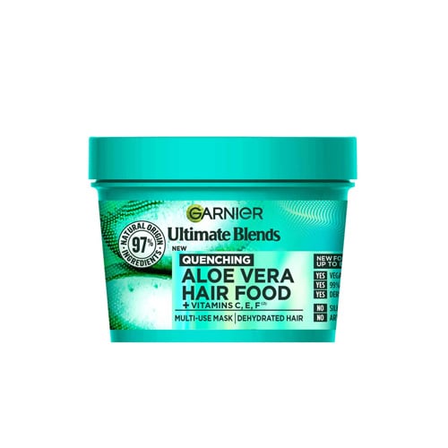 Garnier Ultimate Blends Quenching Aloe Vera Hair Food + Vitamin C E F 400ml•