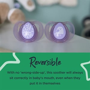 Tommee Tippee Cherry Day Soother 6-18m – Purple