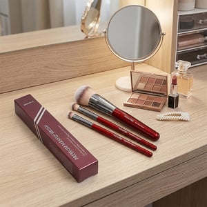 Maange 3pcs Brush Set - Red