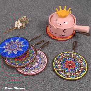 Non-Slip Heat Resistance Ceramic Dining Table Mat - 1001098