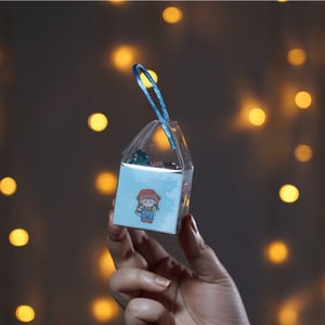 Girls 50 Pcs Mini Hair Clip With Box - 9 Flower Petal