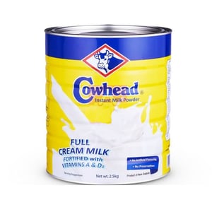 Cowhead Full Cream Milk Powder 2500gm•
