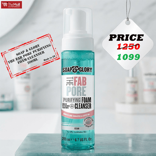 Soap & Glory The Fab Pore­ Purifying Foam Cleanser 200ml