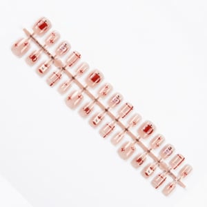 Premium False Nails 30pcs - Sparkle Apple
