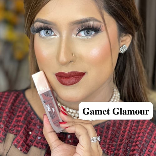 Everly Aurora Amore Matte Lipstick Premium Series - Gamet Glamour