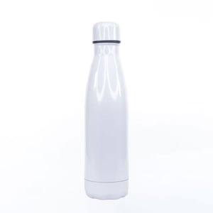 Stainless Steel Water Bottle 750ml - White •
