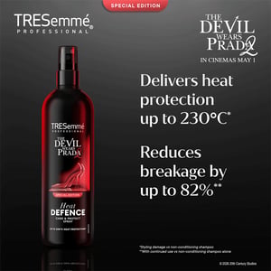 TRESemme Devil Wears Prada 2 Special Edition Heat Defence Spray 270ml  •
