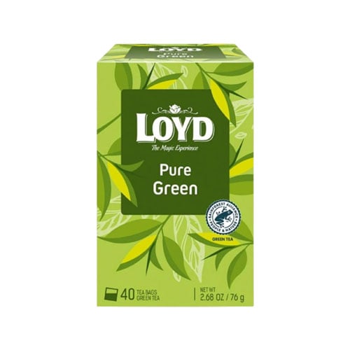 Loyd Pure Green Tea 76g - 40 Tea Bags
