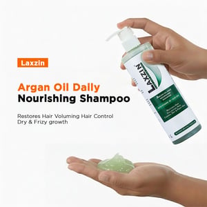 Laxzin Argan Oil Daily Nourishing Shampoo 400ml