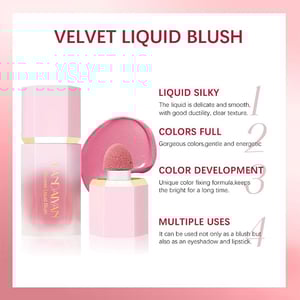 Handaiyan Mousse Liquid Blush 3ml - 02 Rose