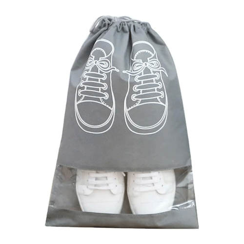 Waterproof Shoe Storage Bag - Gray
