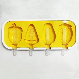 Fruit Shaped Ice Cream Mold - Yellow