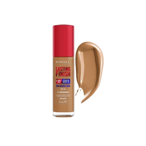 Rimmel London Lasting Finish 35H Up To Foundation 30ml - 410 Latte