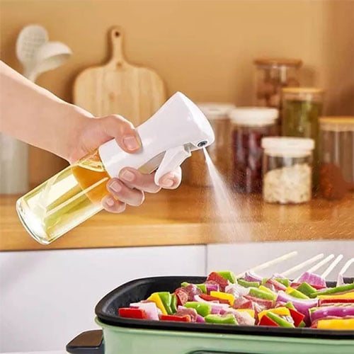 Oil Spray Bottle - White