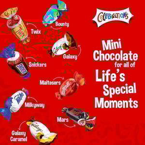 Celebration Chocolate 196g  •