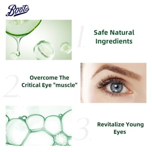 Boots Cucumber Eye Gel Eyes 15ml .