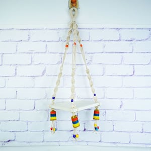 Jute Rope Wall Floating Shelf