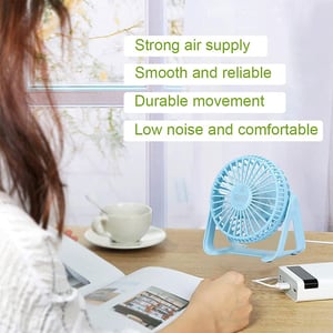 Rechargeable Portable Mini Stand Fan - XH-08 •