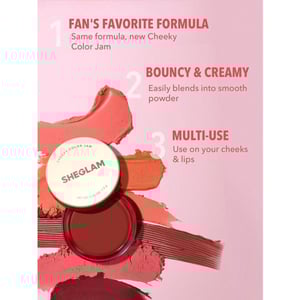 Sheglam Cheeky Color Jam 7.5g - Rose Meadow