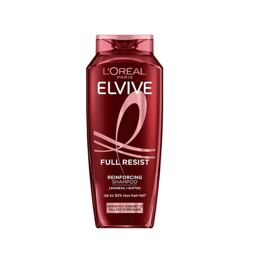 L'oreal Paris Elvive Full Resist Reinforcing Shampoo For Hair Fall 250ml •