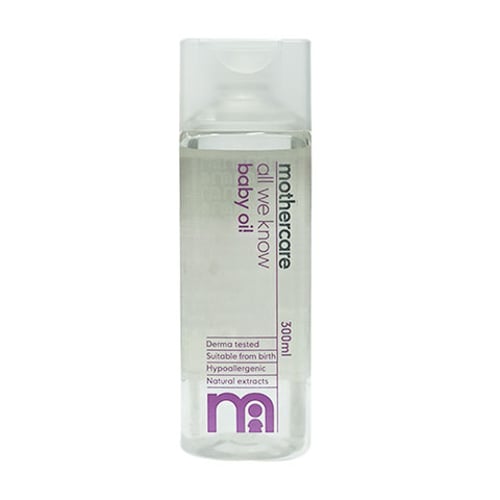Mothercare All We Know Baby Oil 300ml •