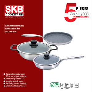 5 Pcs Cooking Set •