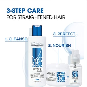 L'Oreal Xtenso Care Masque For Straightened Hair 196g •