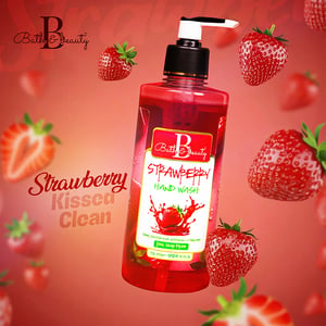 Bath & Beauty Liquid Hand Wash 350ml - Strawberry