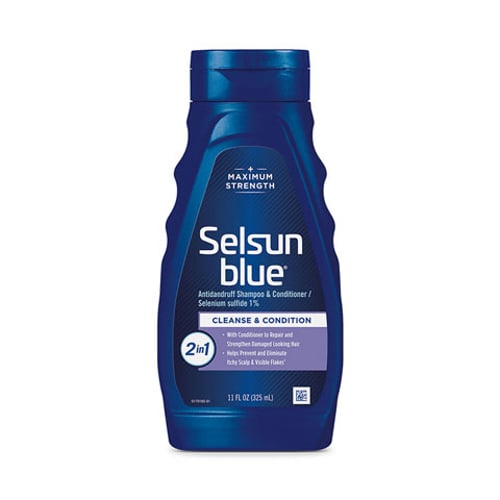Selsun Blue 2-in-1 Cleans and Condition Antidandruff Shampoo & Conditioner 325ml•