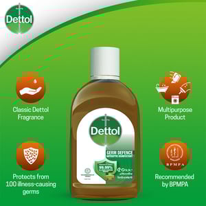 Dettol Germ Defence Antiseptic Disinfectant 50ml