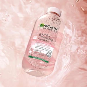 Garnier Skin Active Micellar Cleansing Rose Water For Dull & Sensitive Skin 400ml •