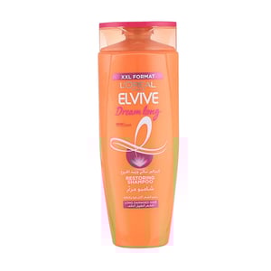 L'Oreal Paris Elvive Dream Long XXL Format Restoring Shampoo For Long Damaged Hair 600ml •