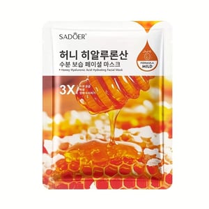 Sadoer Honey Hyaluronic Acid Hydrating Facial Mask 25g