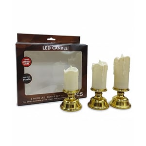 3pcs LED Candle Set