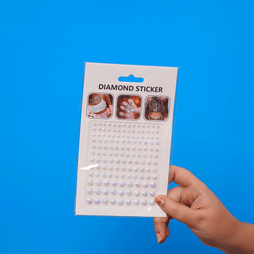 Acrylic Diamond Pearl Sticker