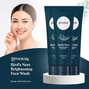Groome Bird’s Nest Brightening Face Wash - 100ml