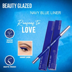 Beauty Glazed Navy Blue Eyeliner 0.6g