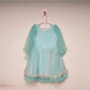 Baby Party Dress (2.5 - 5 Years) - TMEC-05 Sky Blue