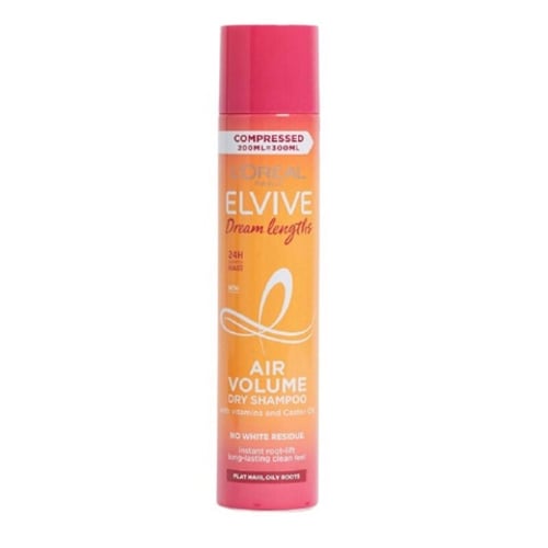 L'Oreal Paris Elvive Dream Lengths Air Volume Dry Shampoo 200ml  •