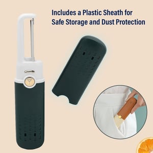 Multi-Purpose Fruit Peeler & Cutting Knife - Green