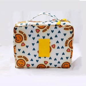 Makeup Storage Travel Bag - Smile