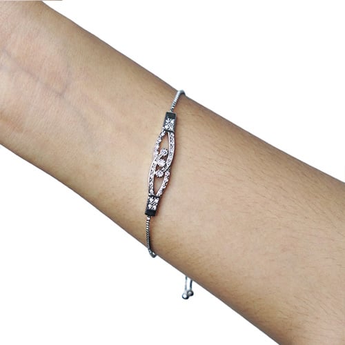 Light luxury Inlaid Bracelet for Women - 002