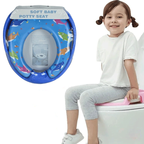 Soft Baby Potty Seat - Blue