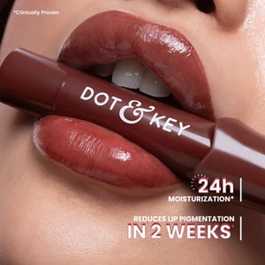 Dot & Key Meltie Lip Balm With 2% Kojic 4g SPF 50+ PA+++ Cocoa Creme •
